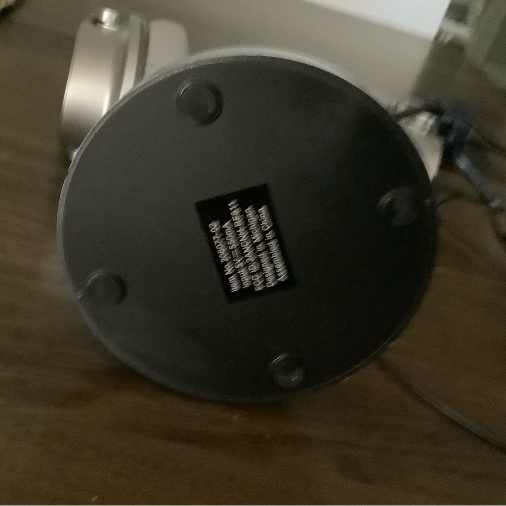 Sharper Image Over-Ear Headphones - Black and Silver